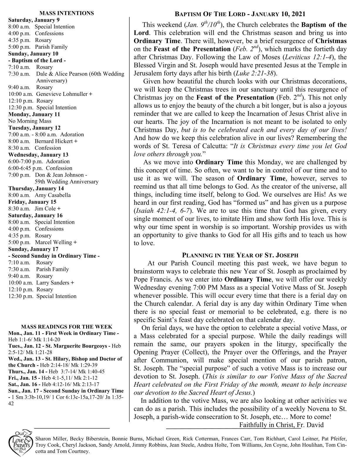 Jan 10, 2021 - Bulletin - Page 2