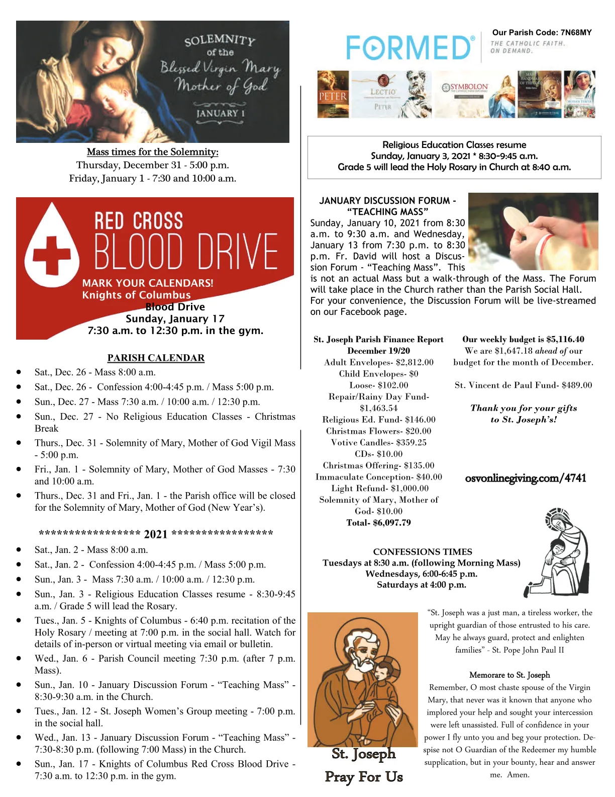 Dec 27, 2020 - Bulletin - Page 3