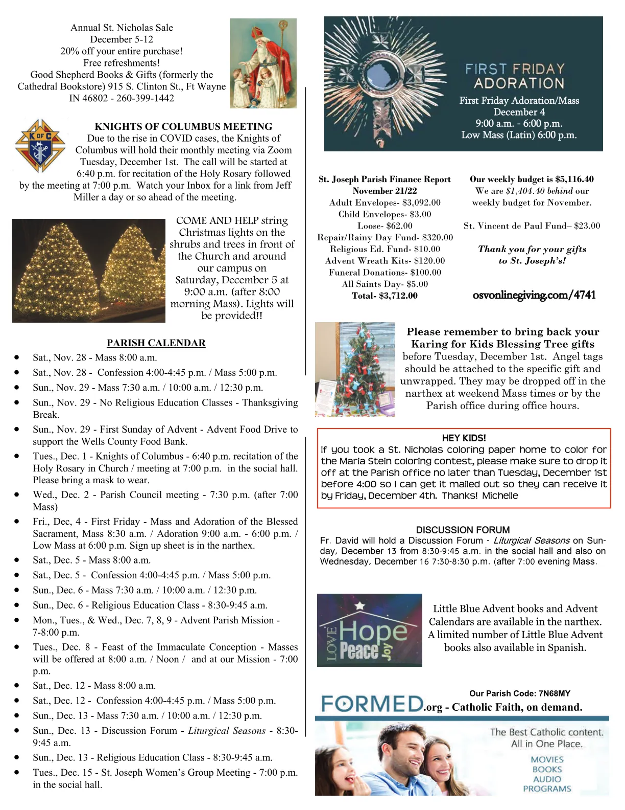 Nov 29, 2020 - Bulletin - Page 3