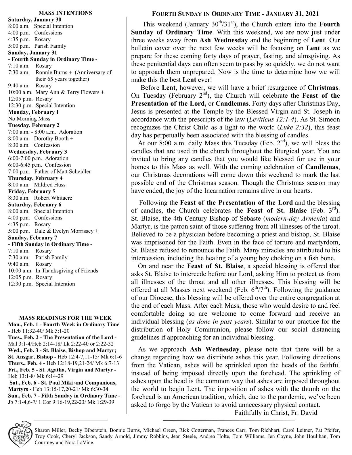 Jan 31, 2021 - Bulletin - Page 2