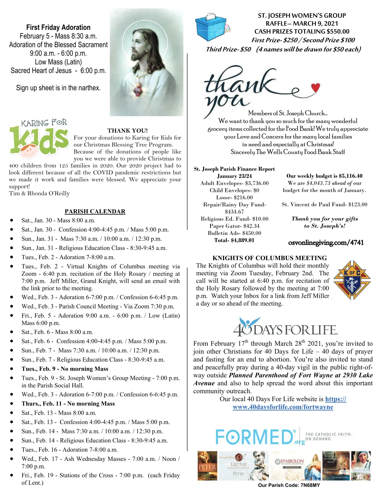 Jan 31, 2021 - Bulletin - Page 3