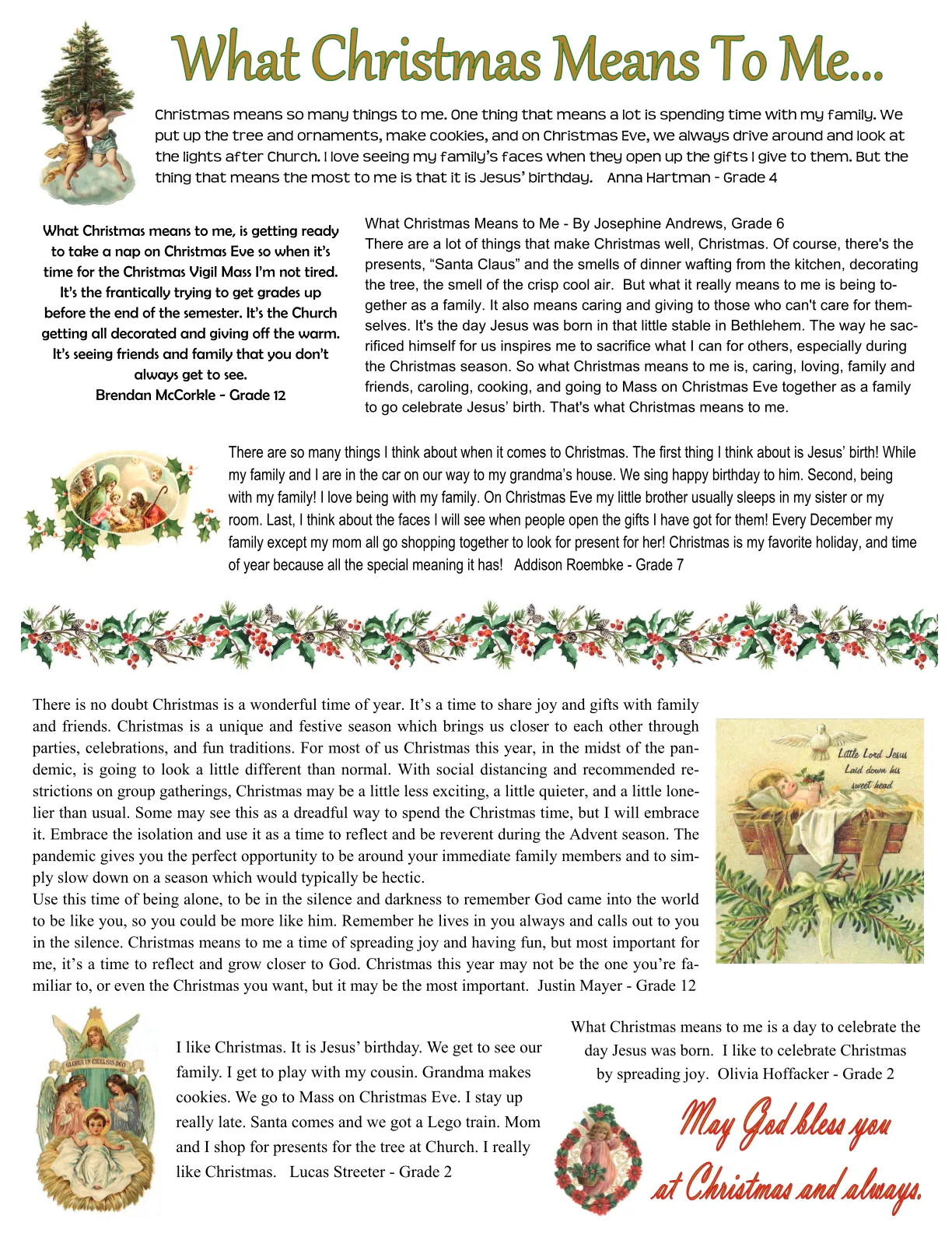 Dec 25, 2020 - Christmas Bulletin - Page 3
