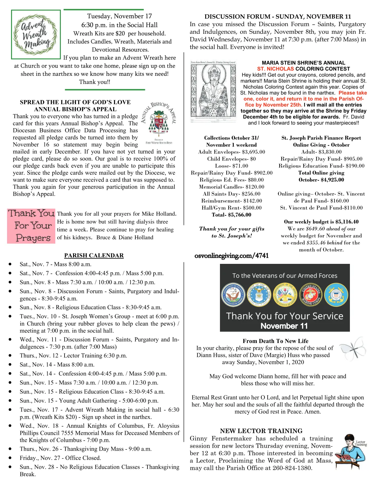 Nov 08, 2020 - Bulletin - Page 3