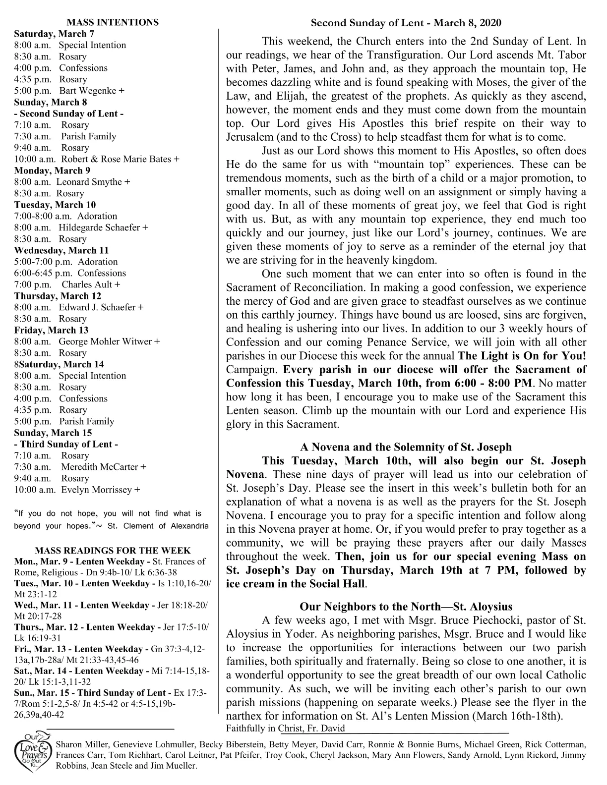 Mar 08, 2020 - Bulletin - Page 2