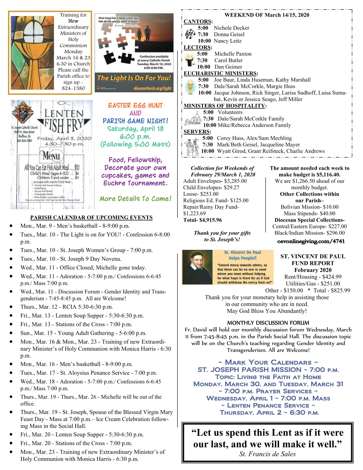Mar 08, 2020 - Bulletin - Page 3