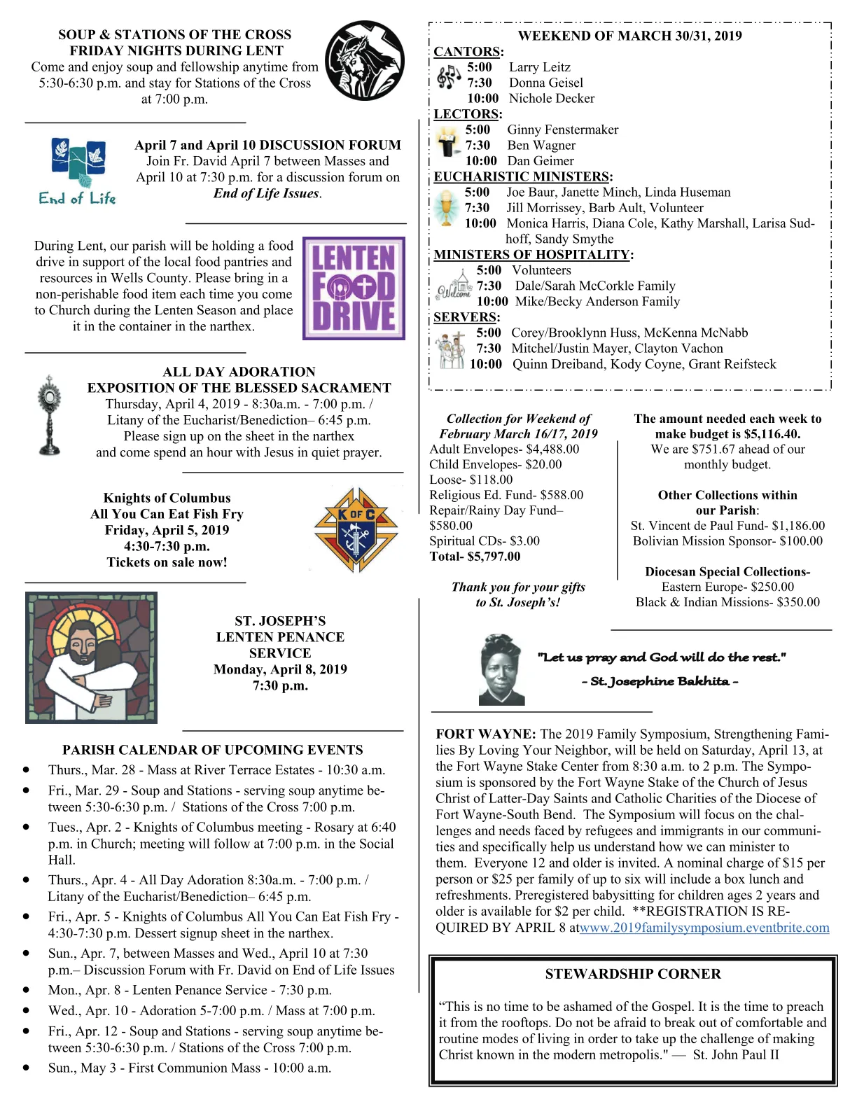 Mar 24, 2019 - Bulletin - Page 3