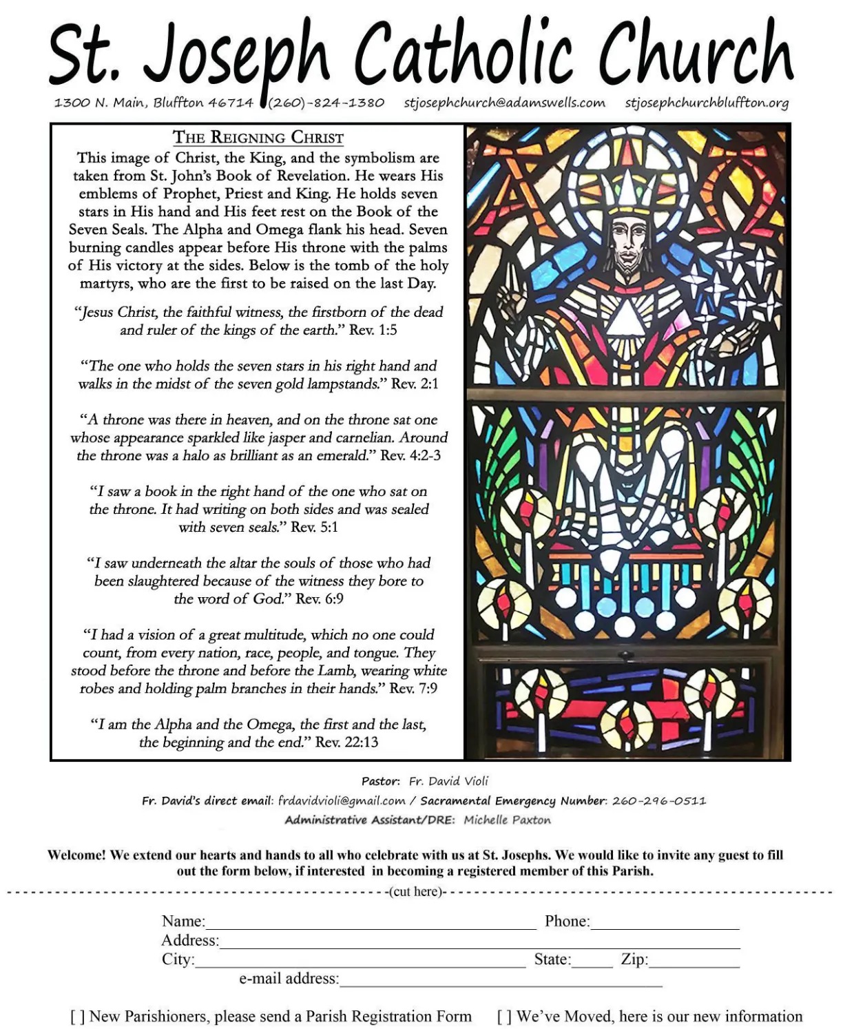 Nov 22, 2020 - Bulletin - Page 1