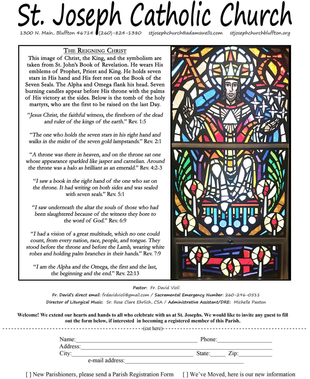 Nov 24, 2019 - Bulletin - Page 1