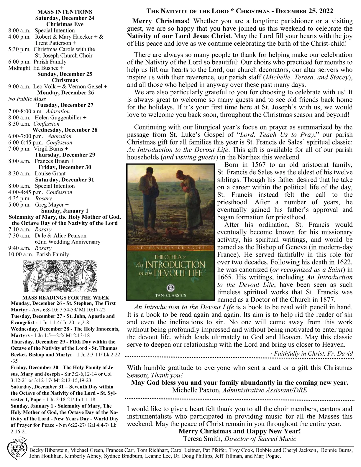 Dec 25, 2022 - Bulletin - Page 2
