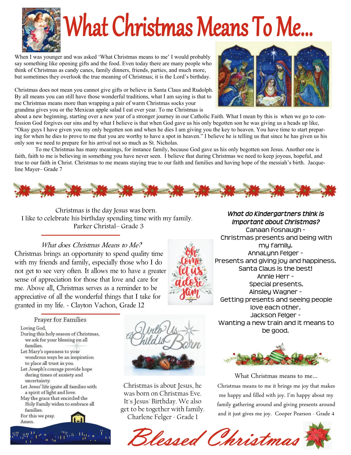 Dec 25, 2019 - Christmas Bulletin - Page 3