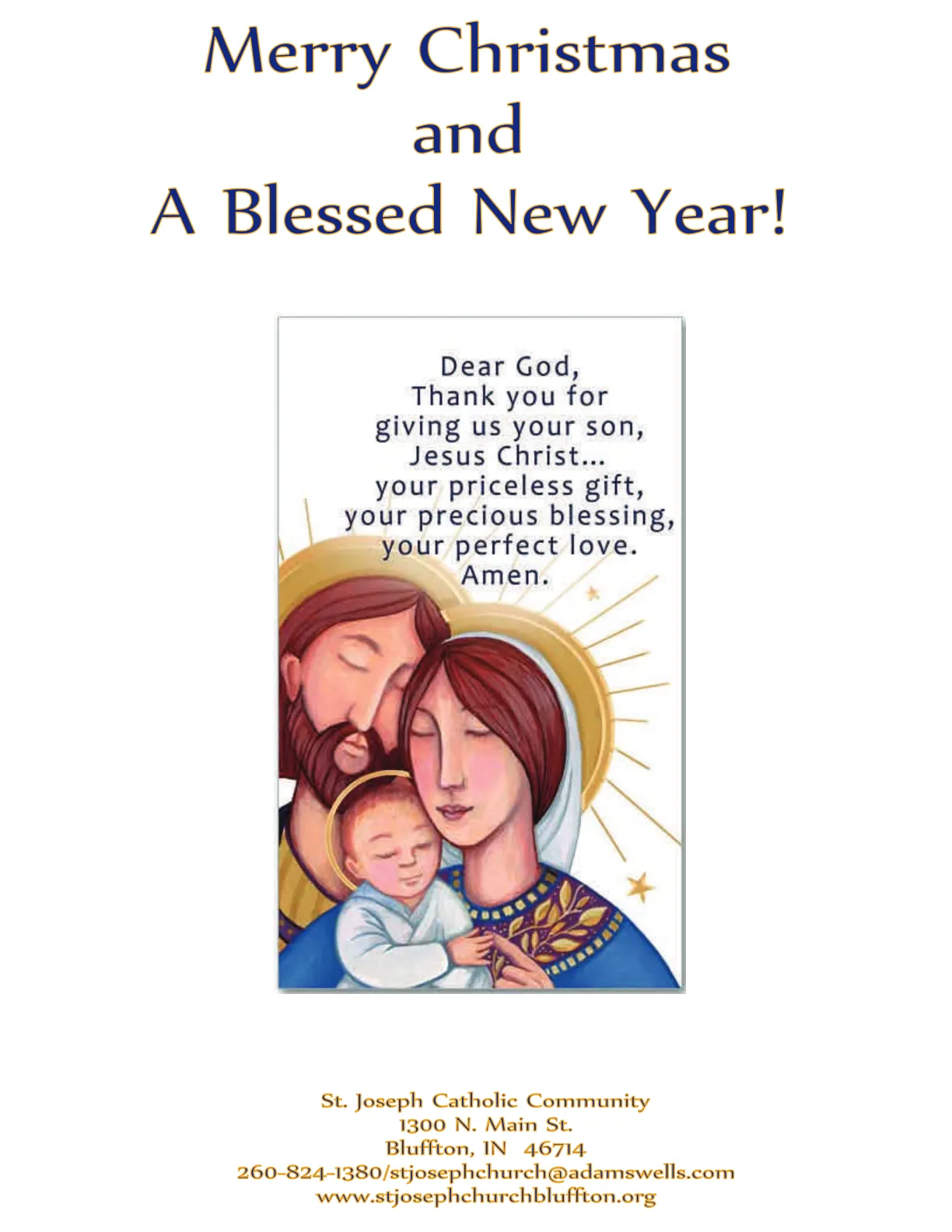 Dec 25, 2017 - Christmas Bulletin - Page 1