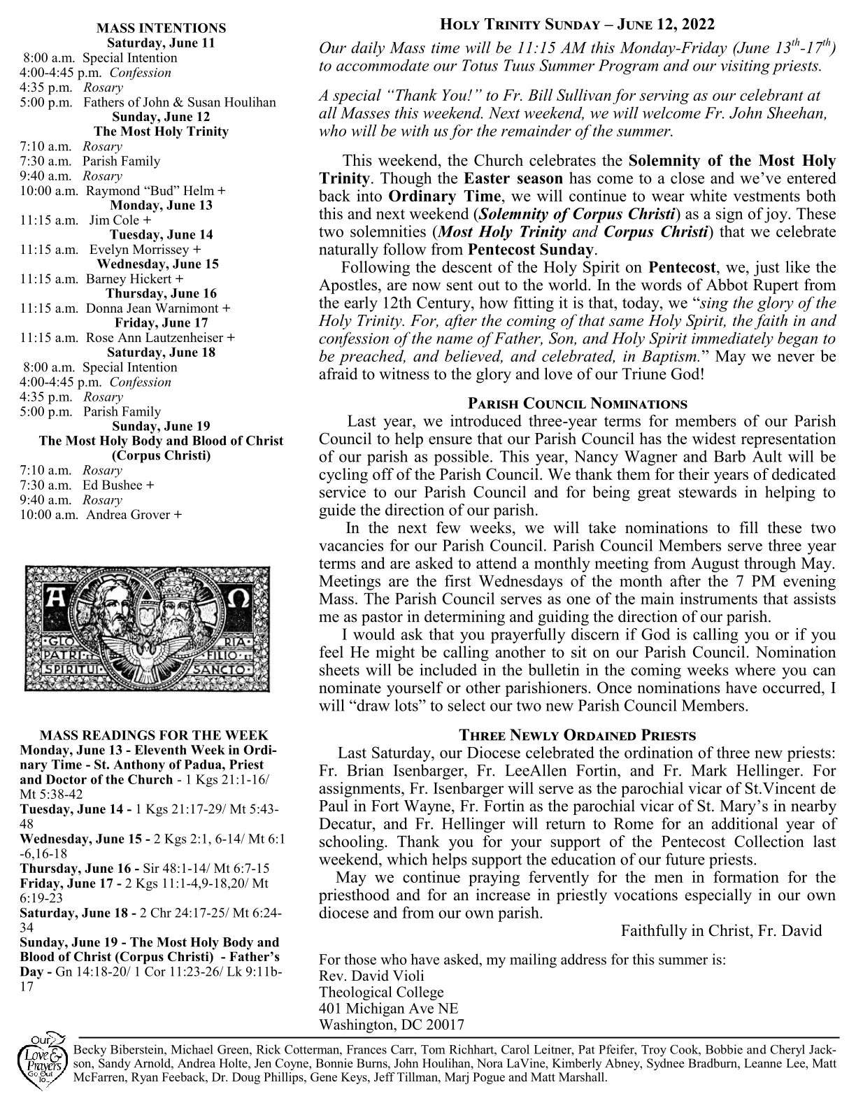 Jun 12, 2022 - Bulletin - Page 2