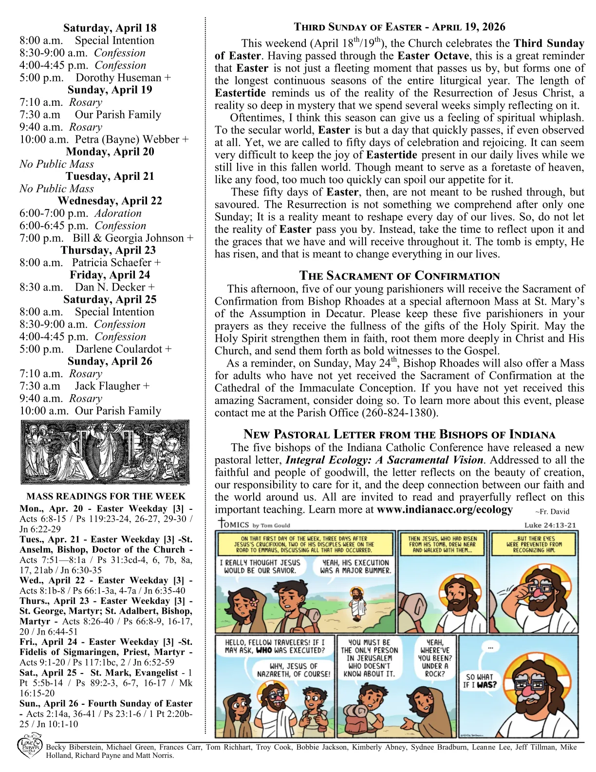 Apr 19, 2026 - Bulletin - Page 2