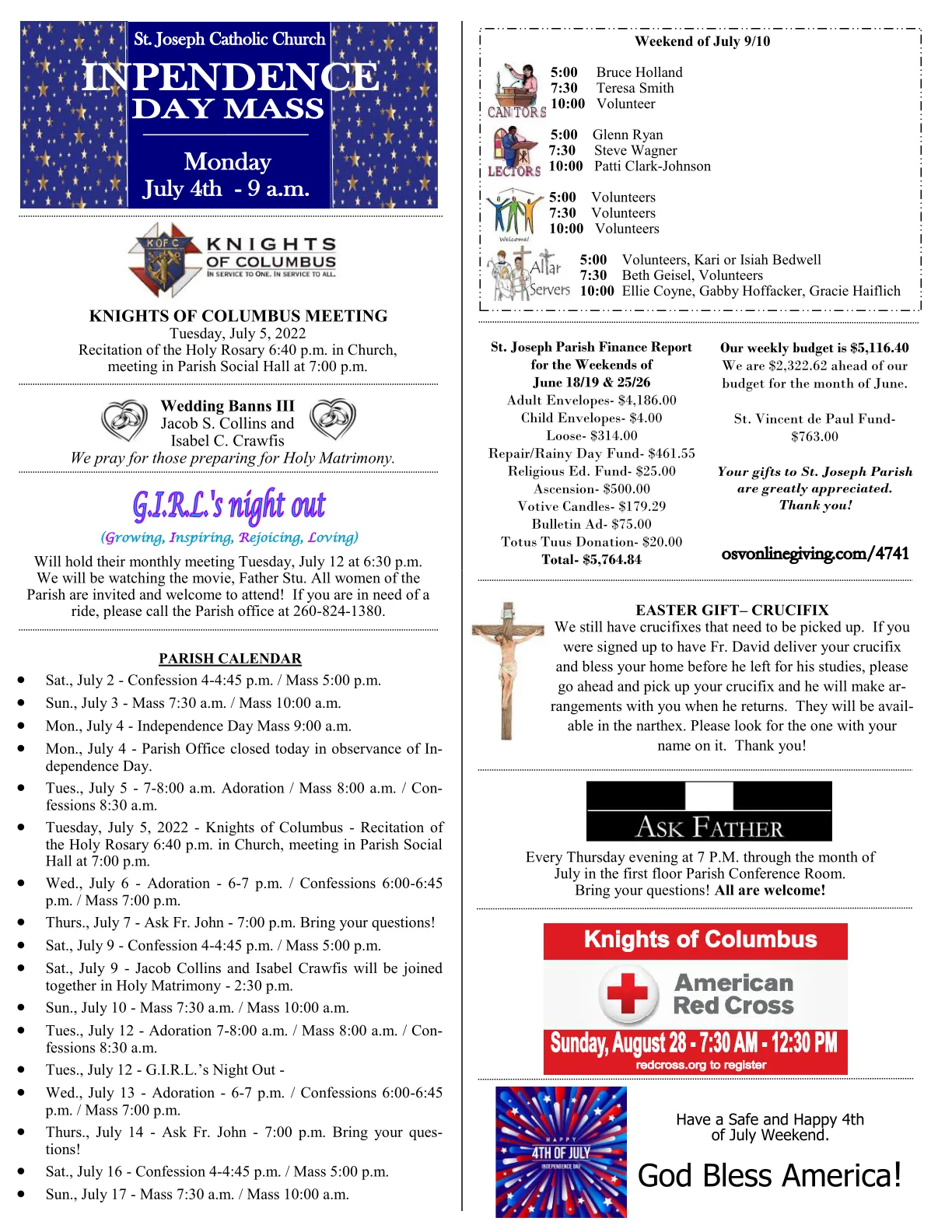 Jul 03, 2022 - Bulletin - Page 3