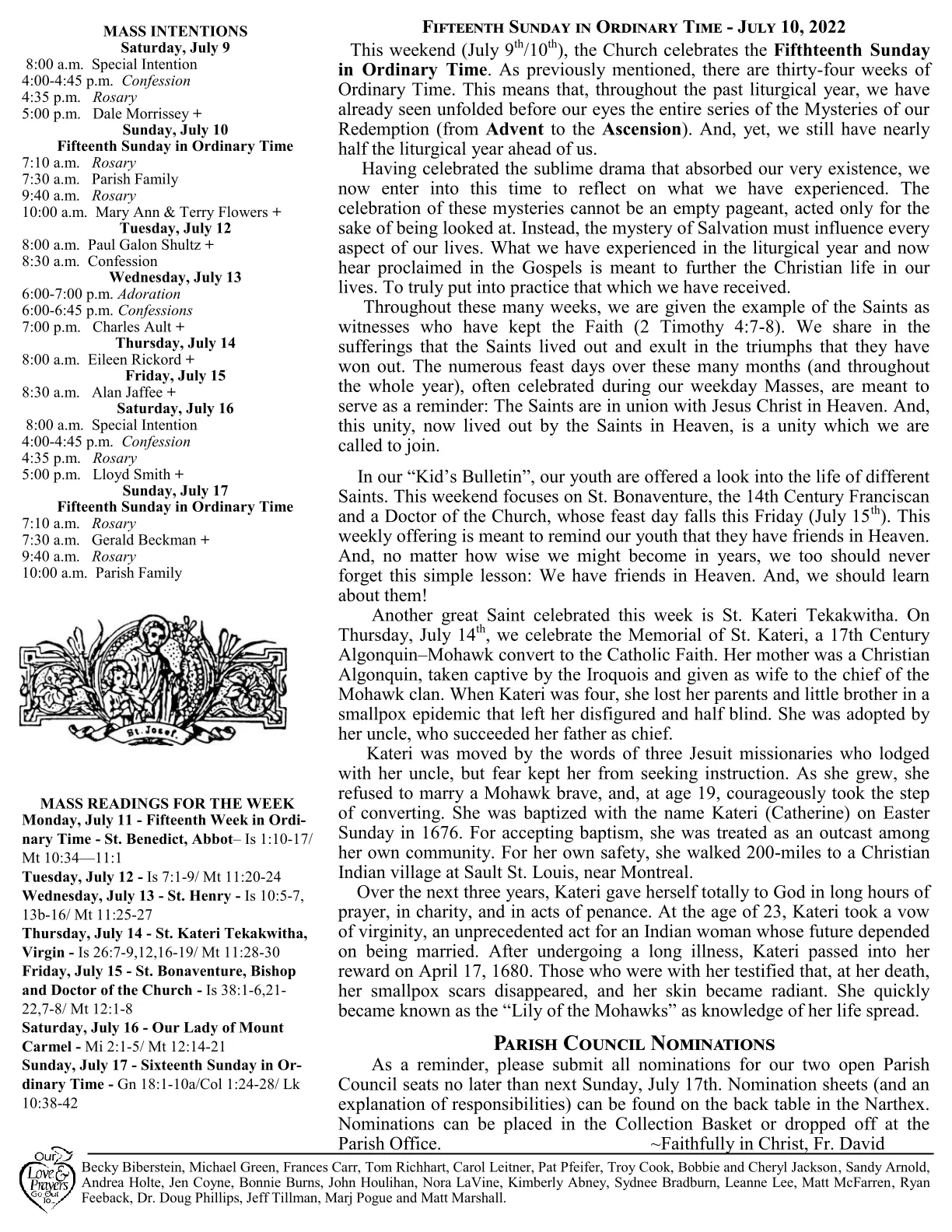 Jul 10, 2022 - Bulletin - Page 2