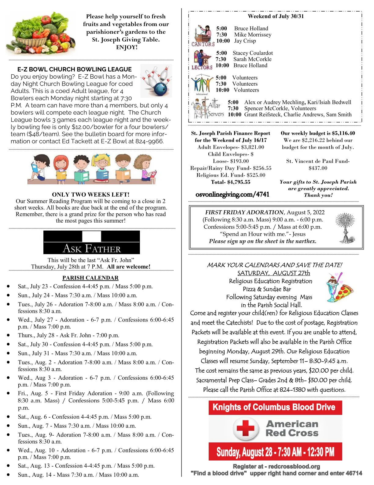 Jul 24, 2022 - Bulletin - Page 3