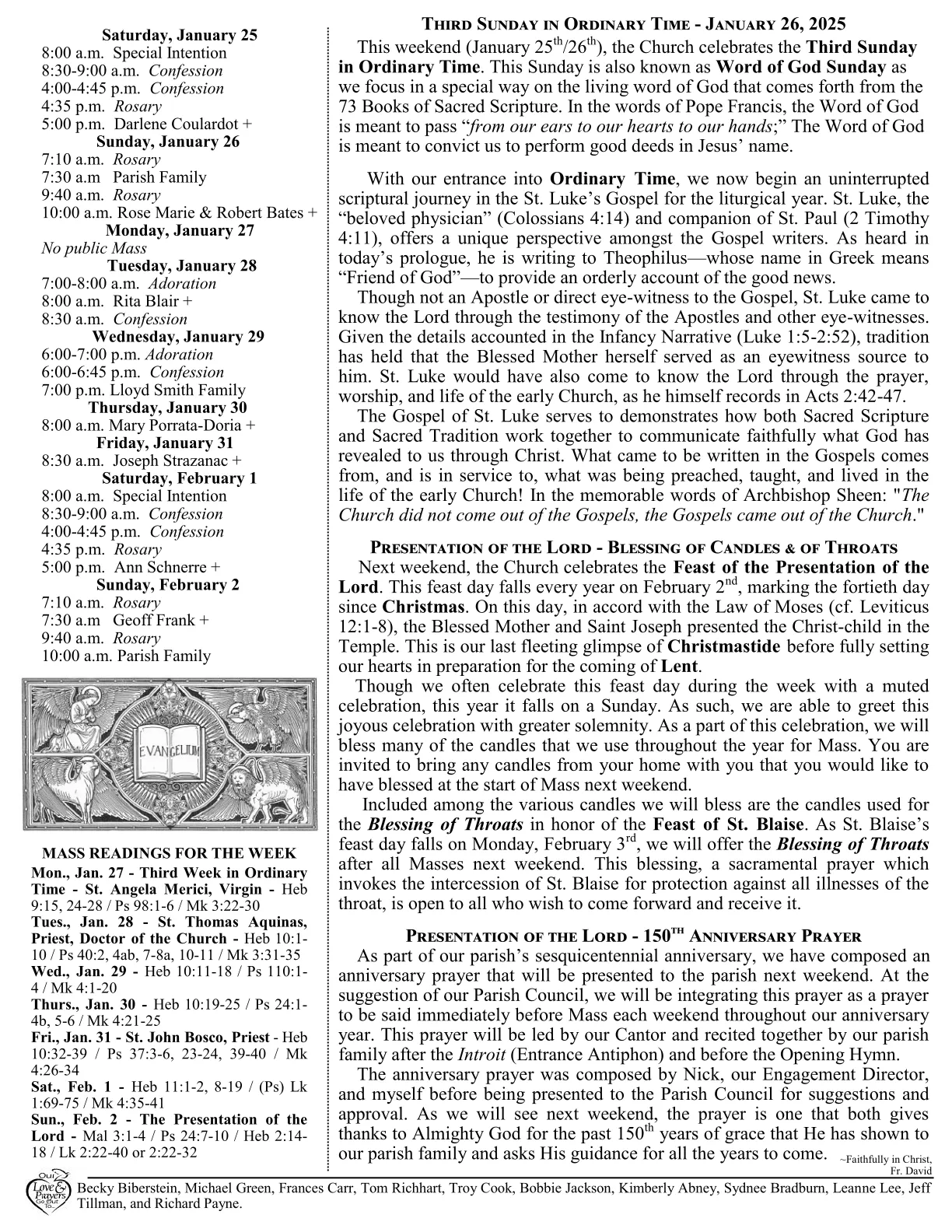 Jan 26, 2025 - Bulletin - Page 2