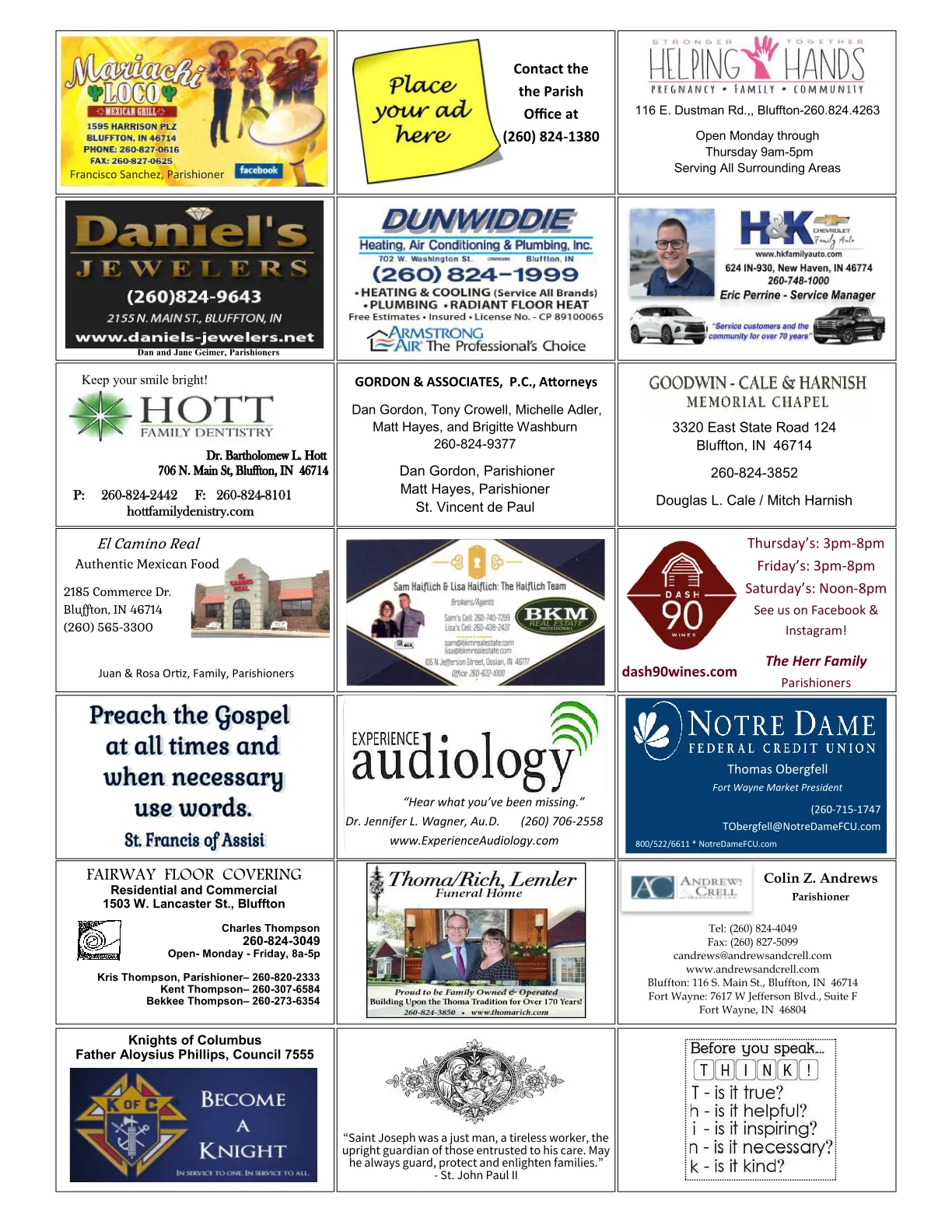 Jan 26, 2025 - Bulletin - Page 4
