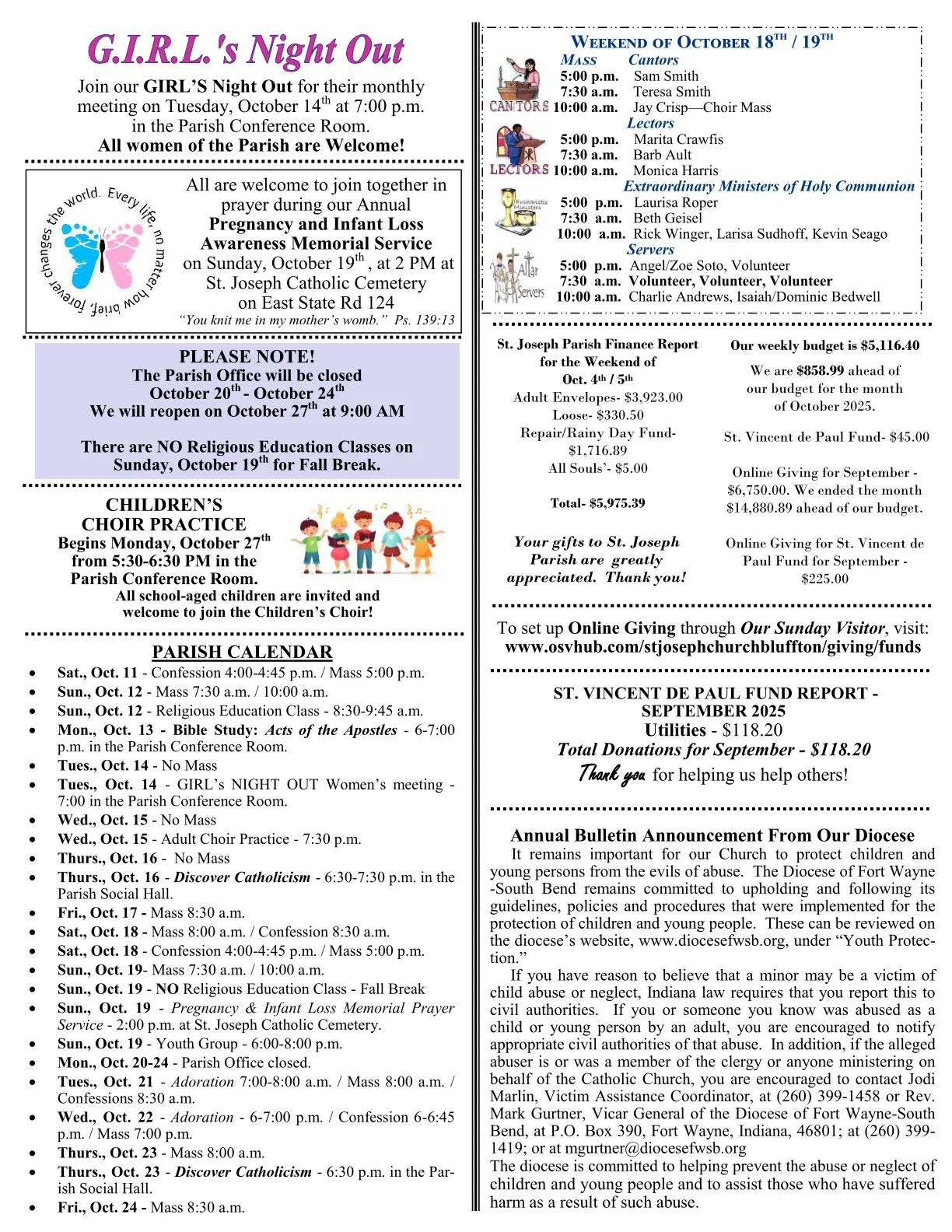 Oct 12, 2025 - Bulletin - Page 3