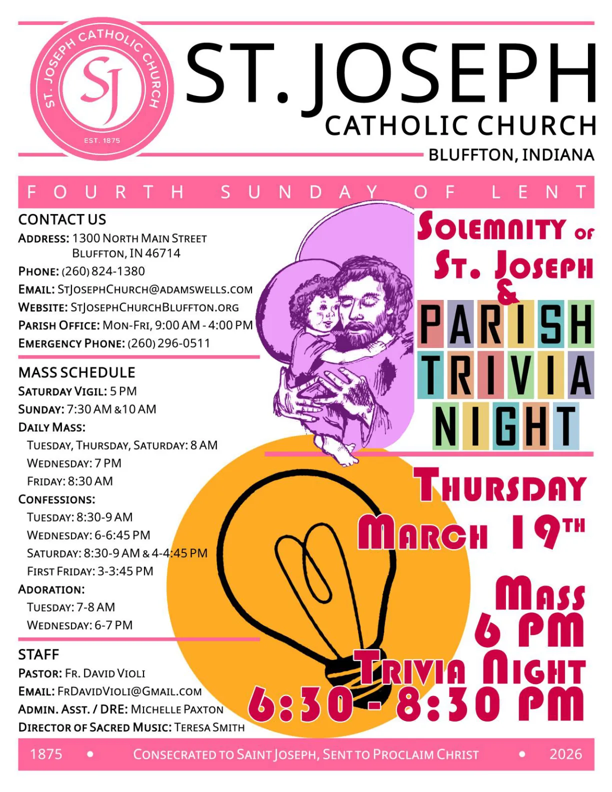 Mar 15, 2026 - Bulletin - Page 1