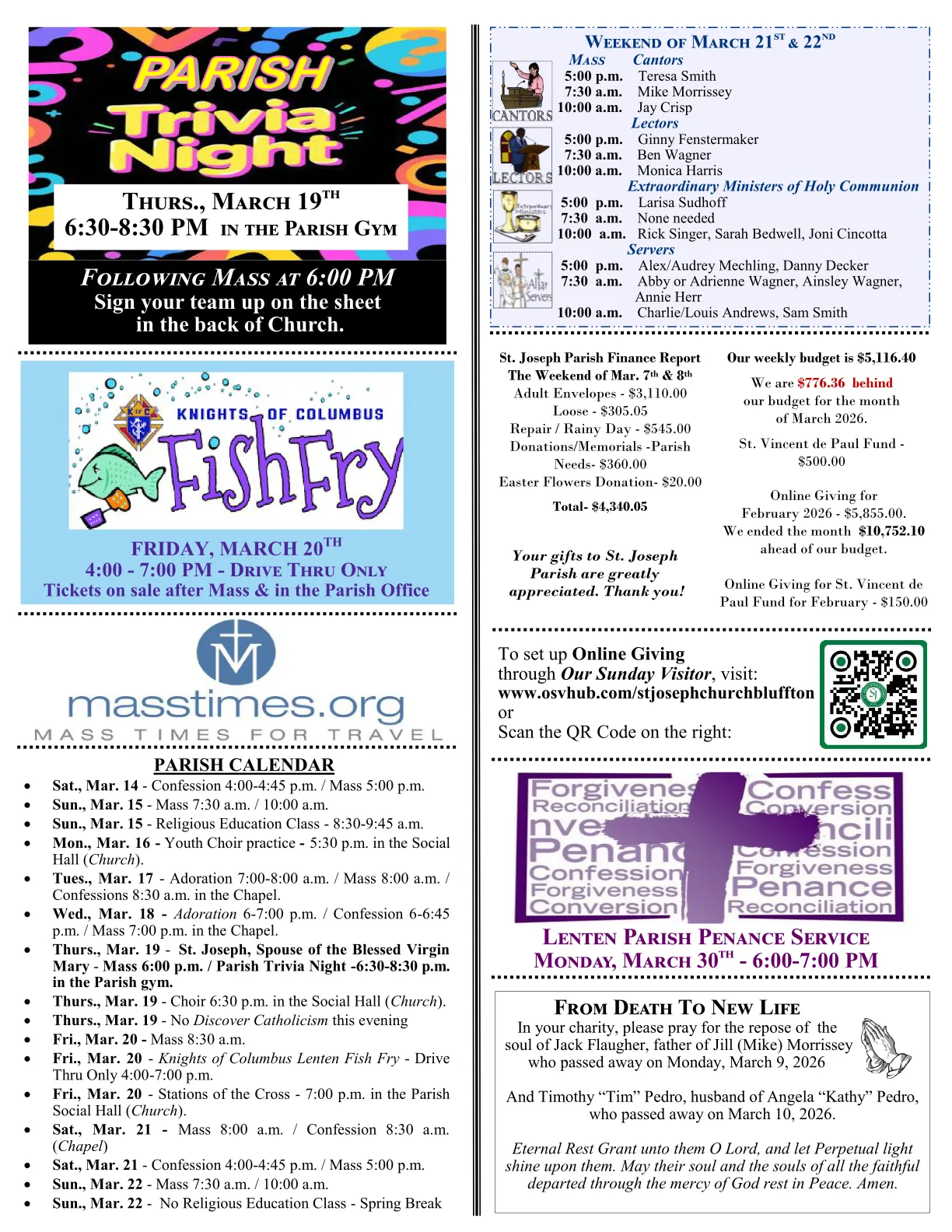 Mar 15, 2026 - Bulletin - Page 3