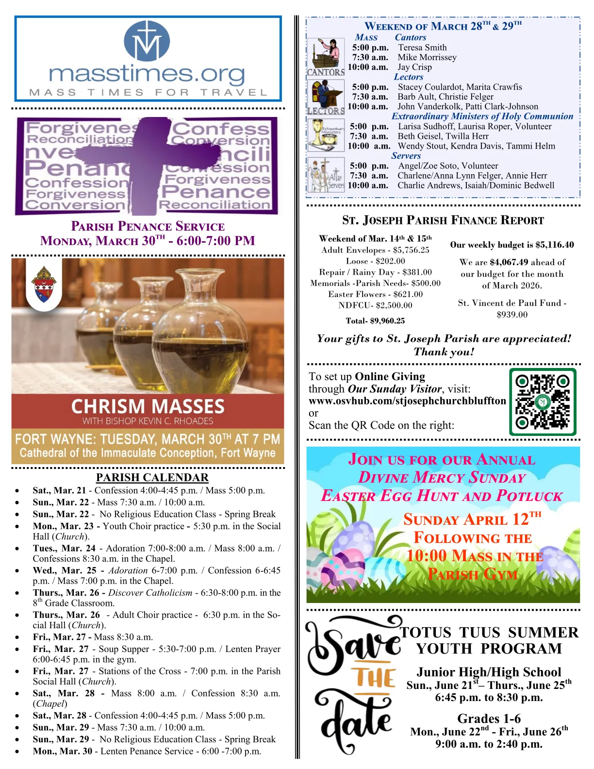 Mar 22, 2026 - Bulletin - Page 3