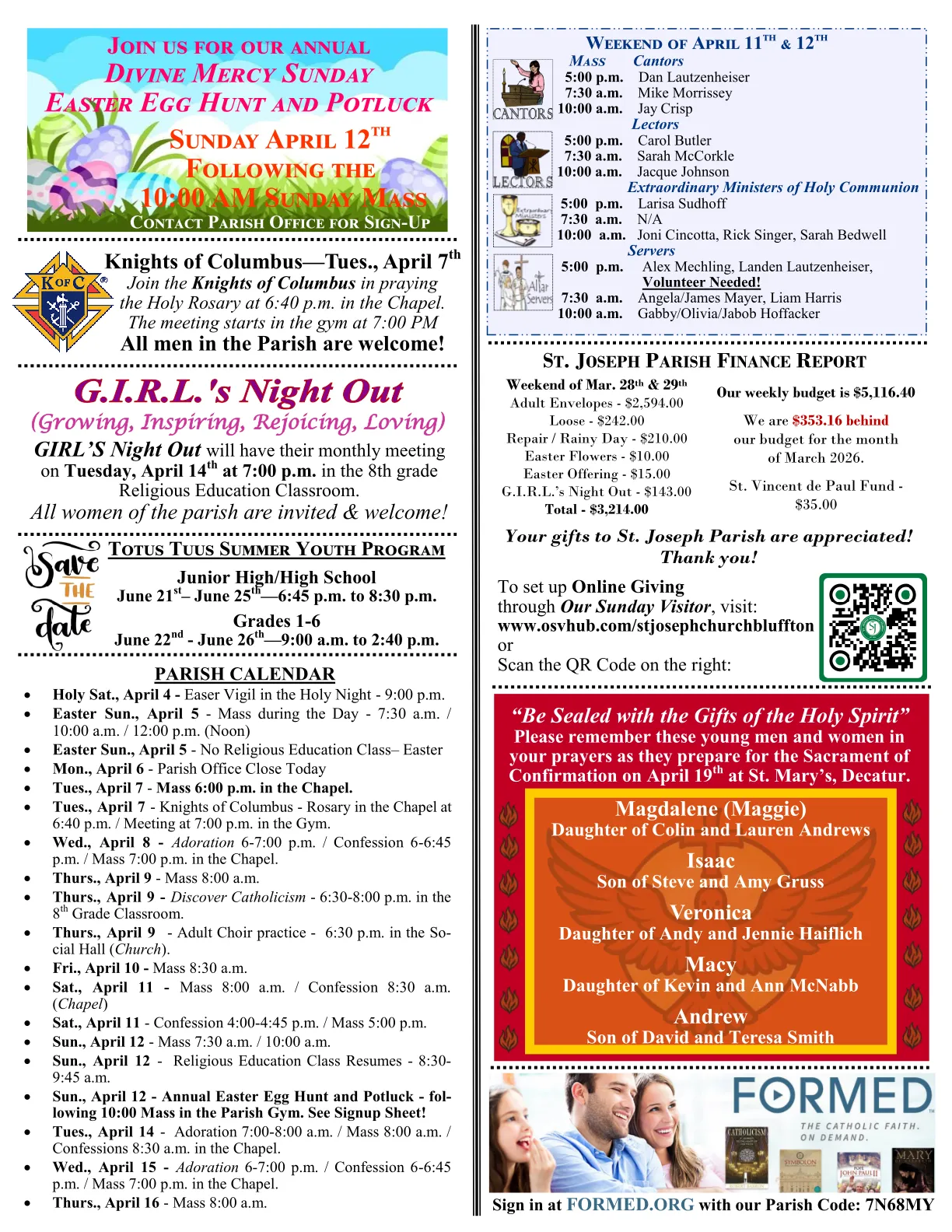 Apr 05, 2026 - Bulletin - Page 3