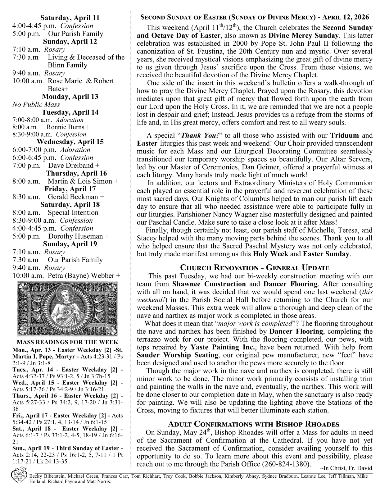 Apr 12, 2026 - Bulletin - Page 2