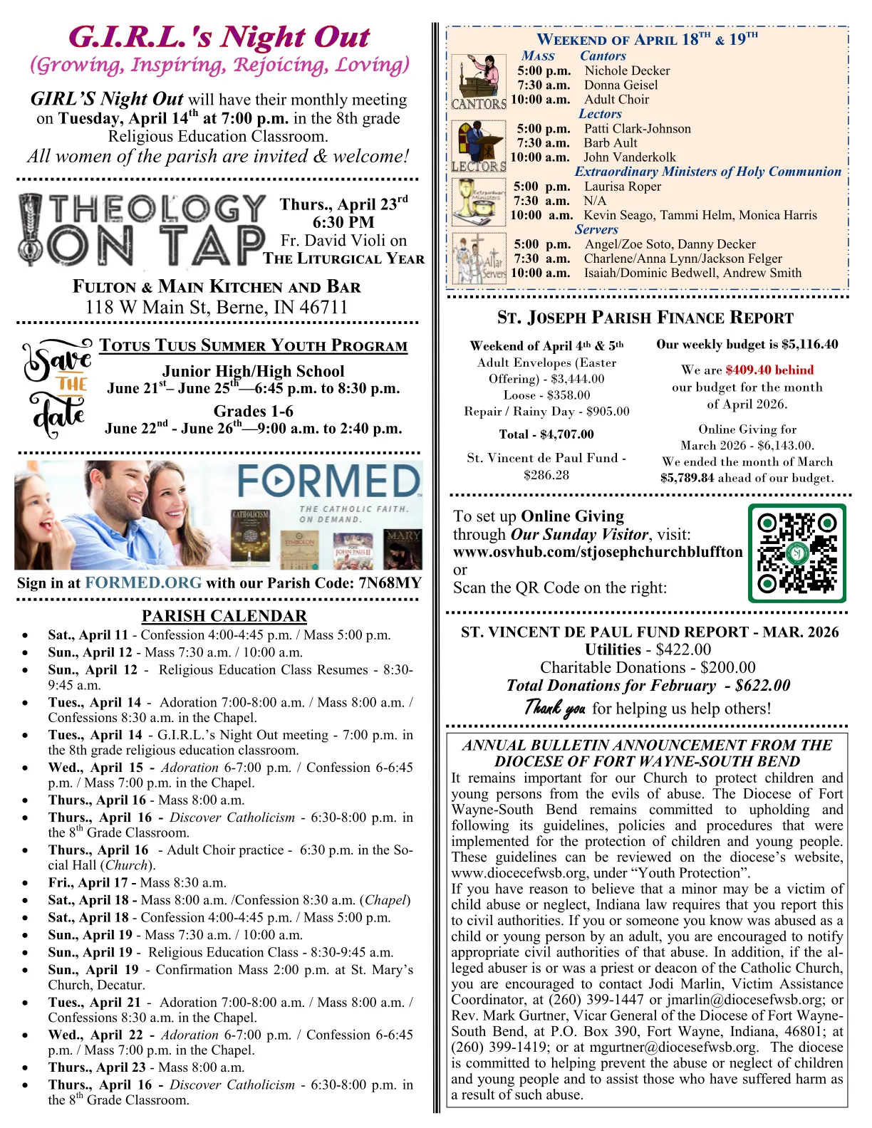 Apr 12, 2026 - Bulletin - Page 3