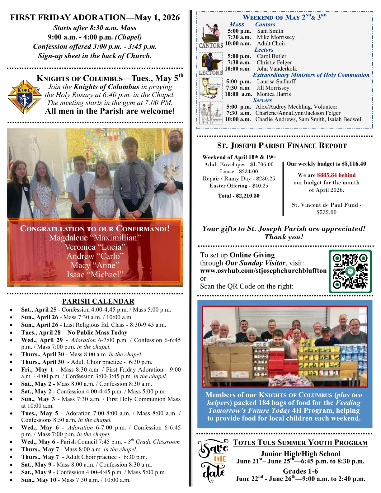 Apr 26, 2026 - Bulletin - Page 3