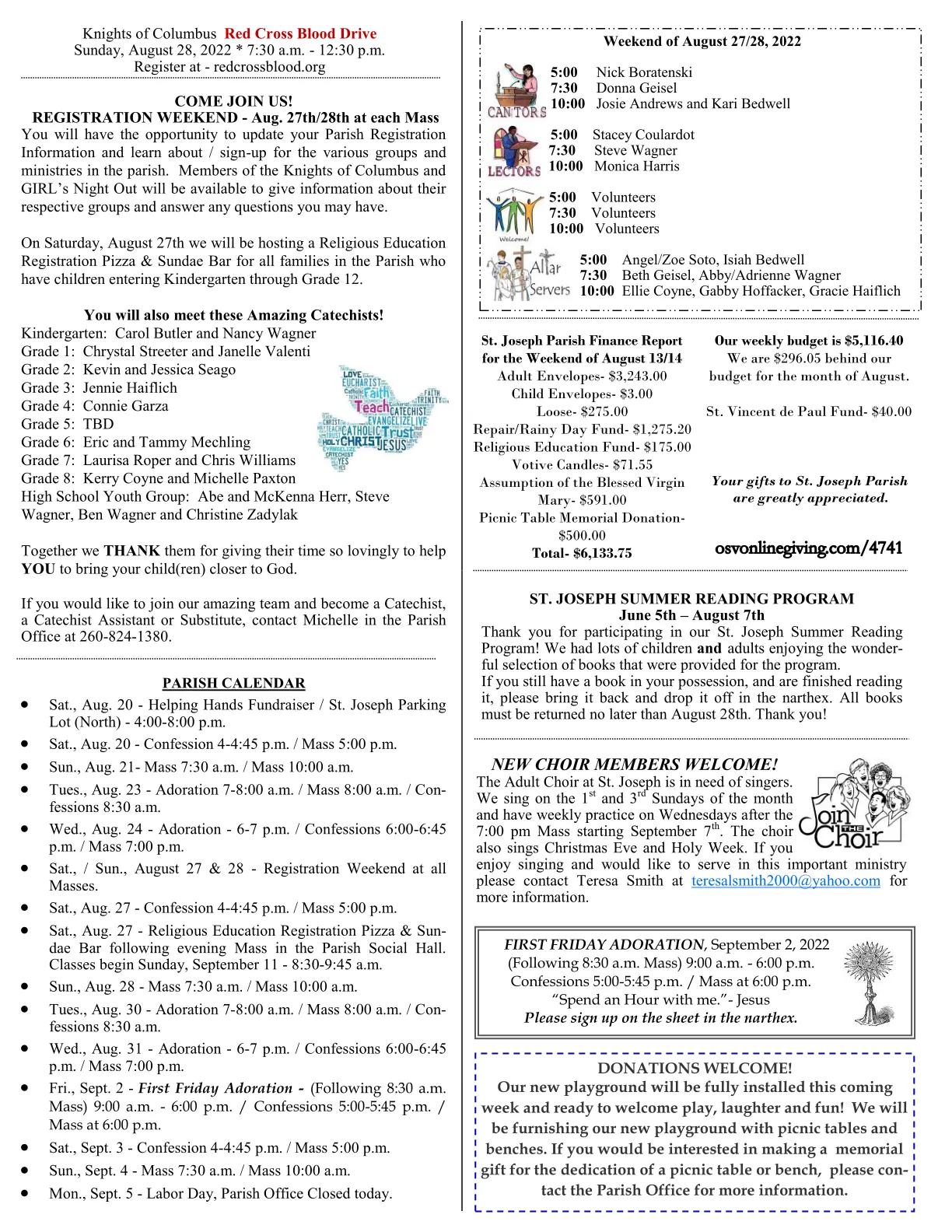 Aug 21, 2022 - Bulletin - Page 3