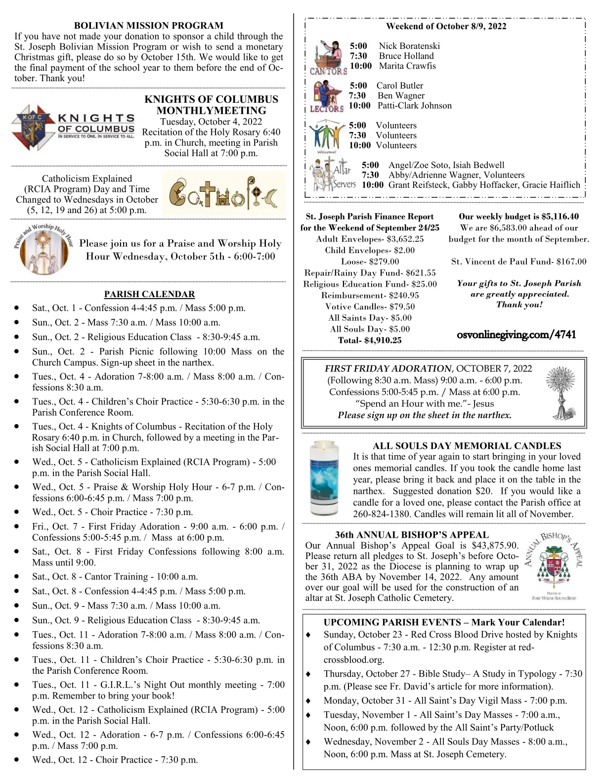 Oct 02, 2022 - Bulletin - Page 3