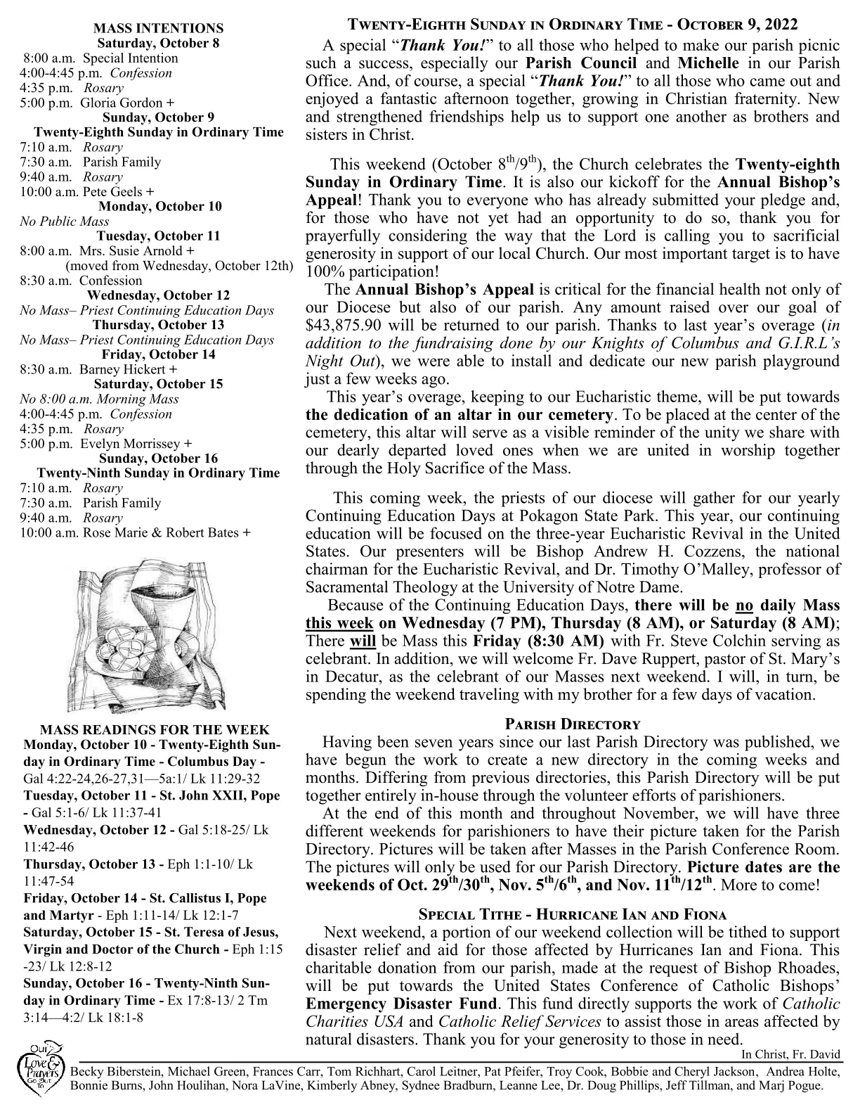 Oct 09, 2022 - Bulletin - Page 2