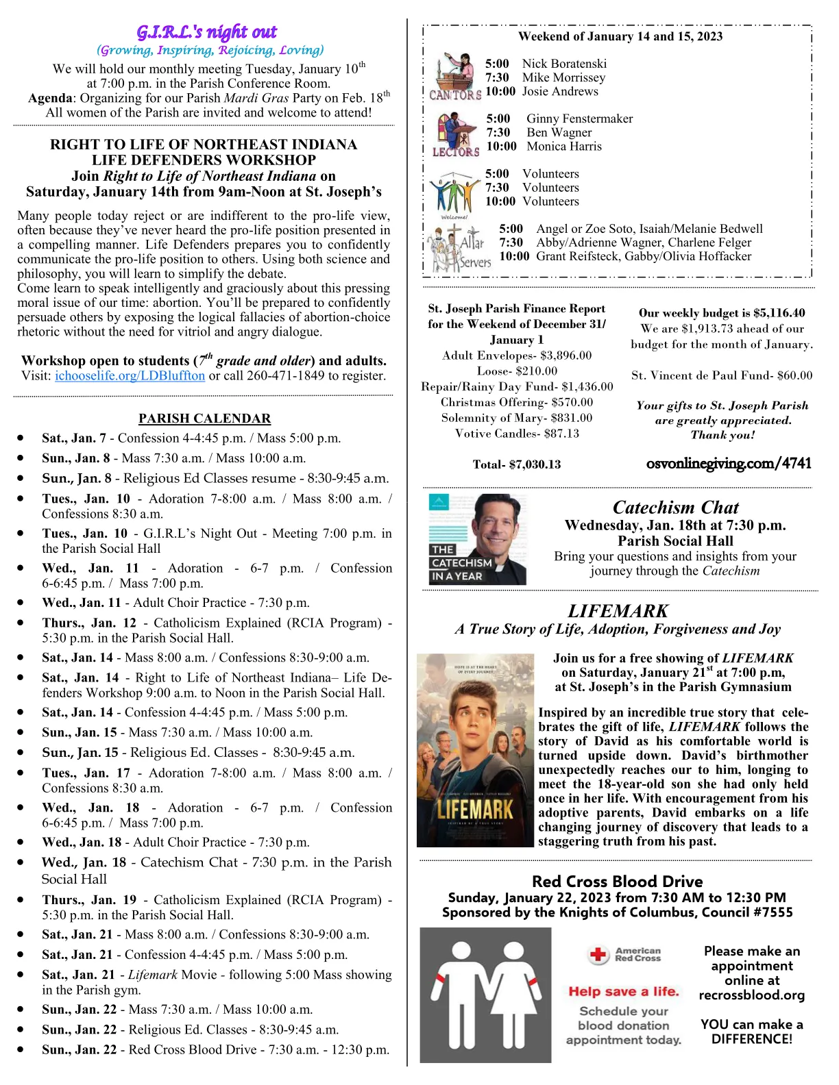 Jan 08, 2023 - Bulletin - Page 3