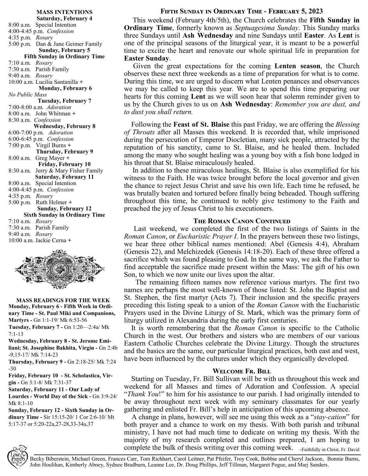 Feb 05, 2023 - Bulletin - Page 2