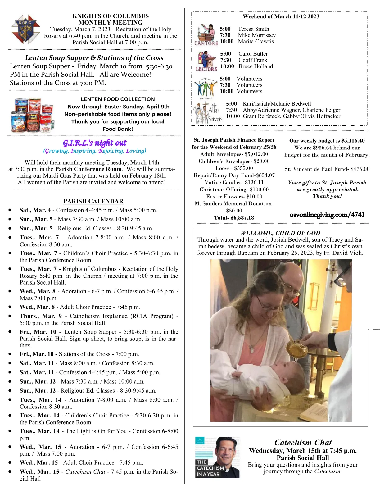 Mar 05, 2023 - Bulletin - Page 3