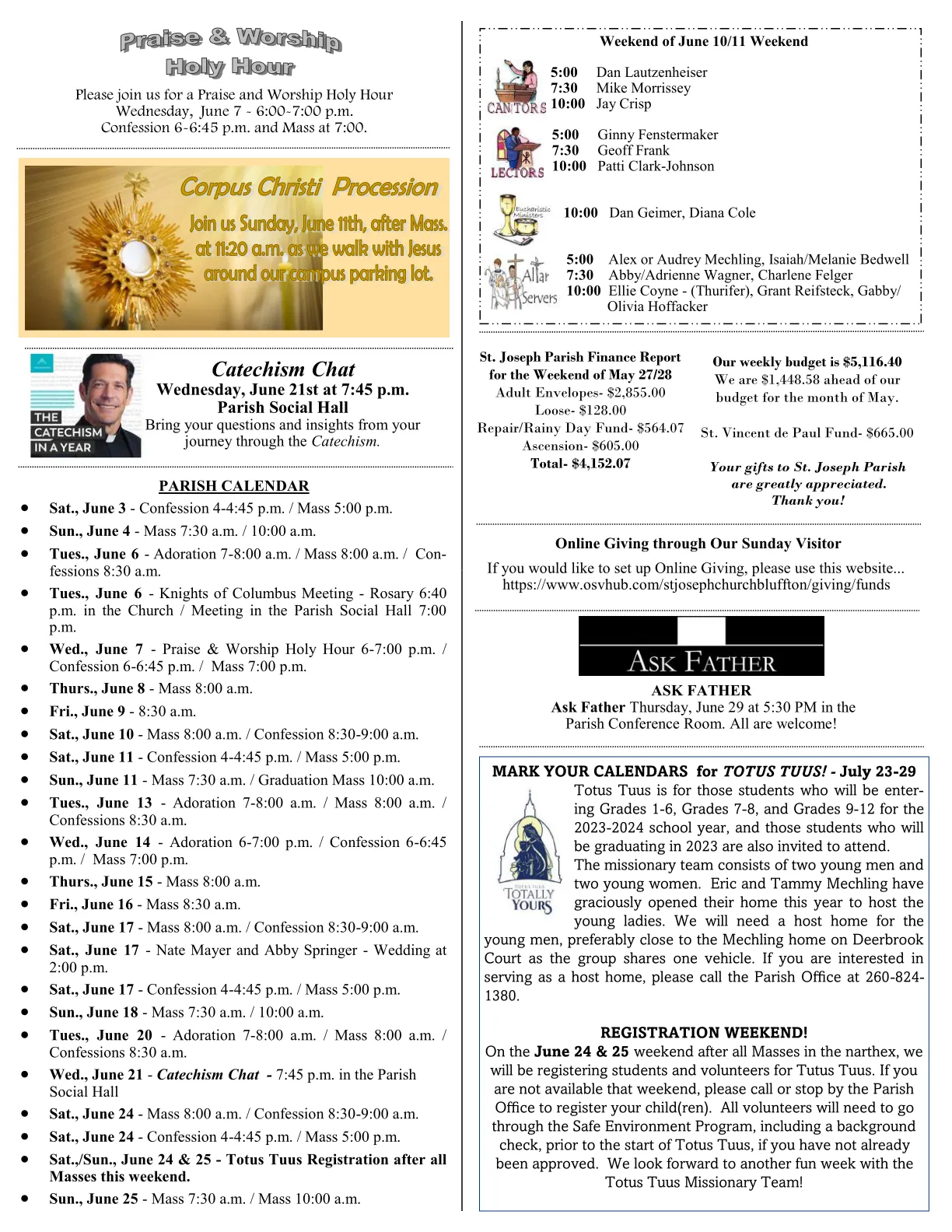 Jun 04, 2023 - Bulletin - Page 3