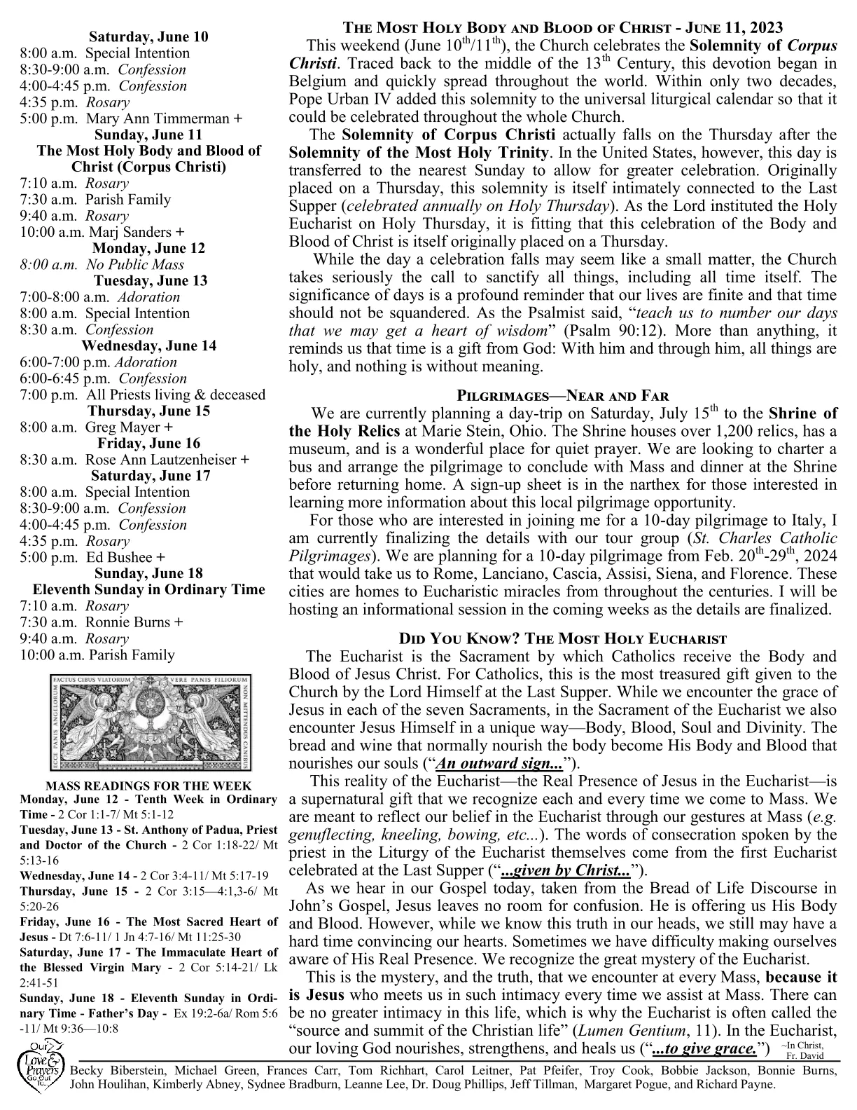 Jun 11, 2023 - Bulletin - Page 2