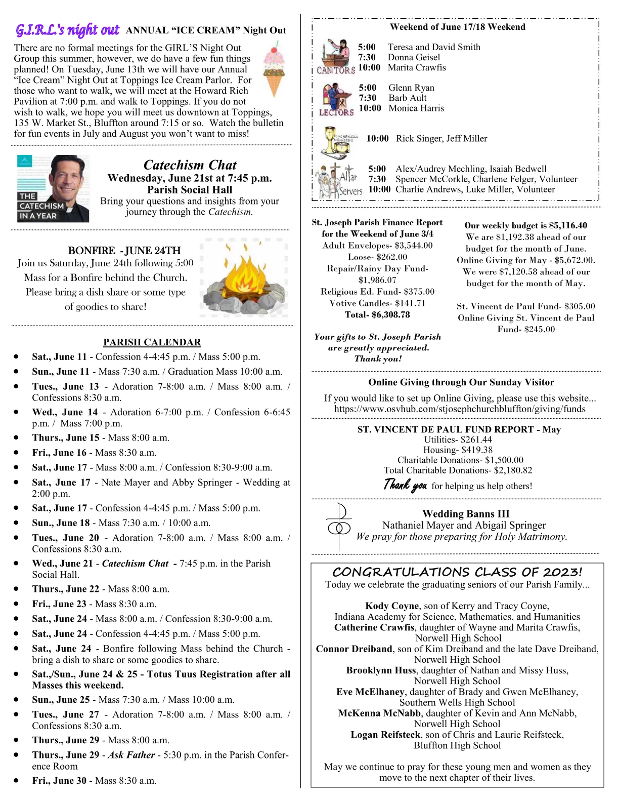 Jun 11, 2023 - Bulletin - Page 3