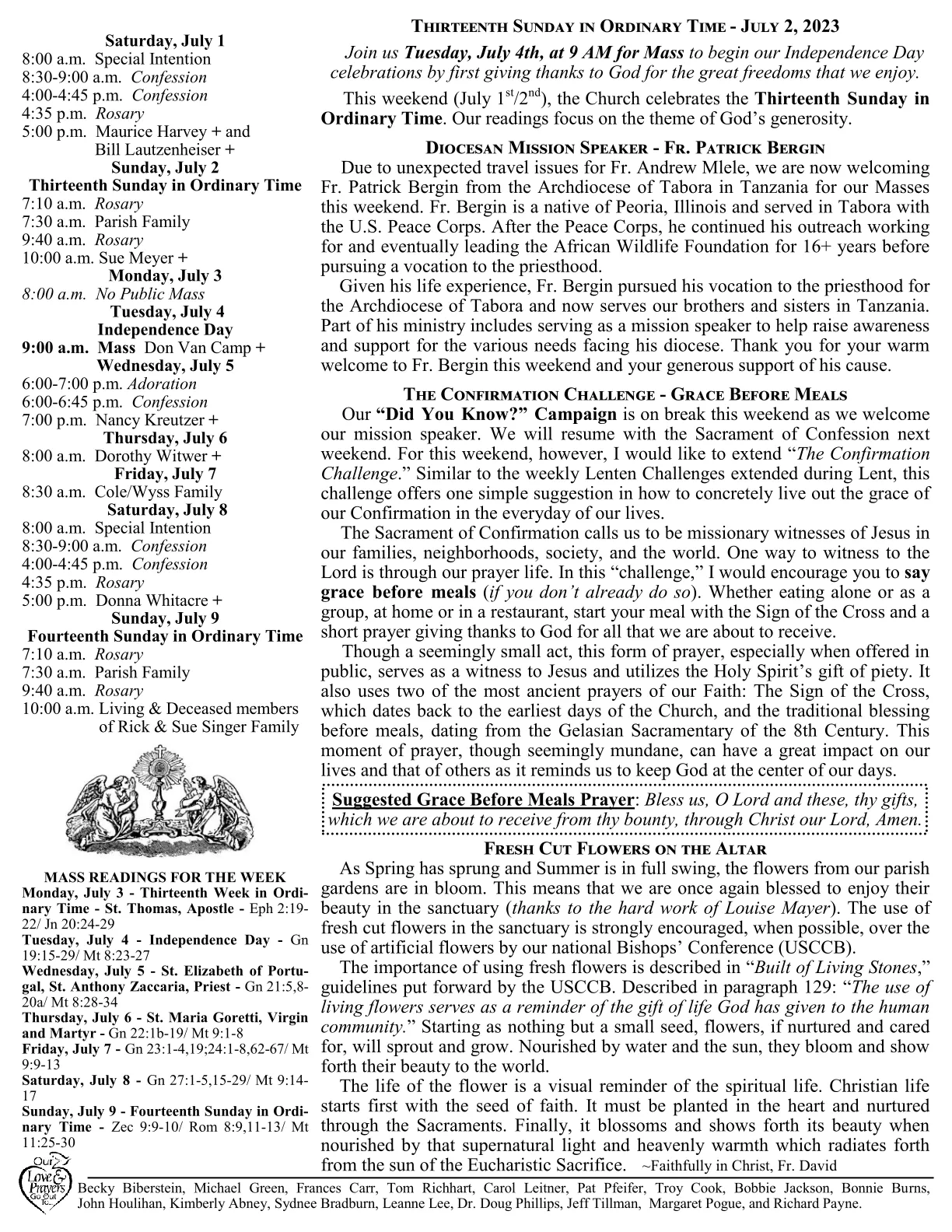 Jul 02, 2023 - Bulletin - Page 2
