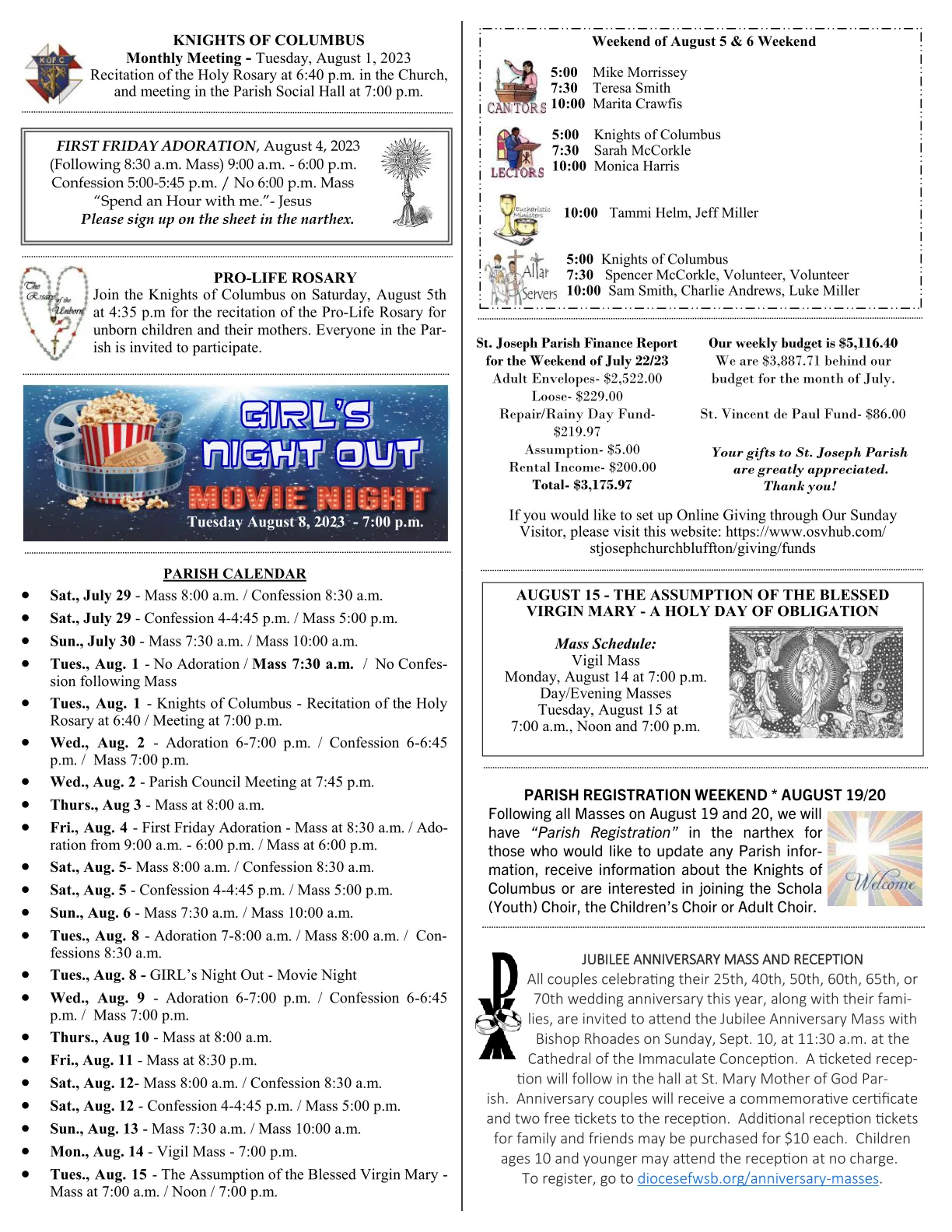 Jul 30, 2023 - Bulletin - Page 3