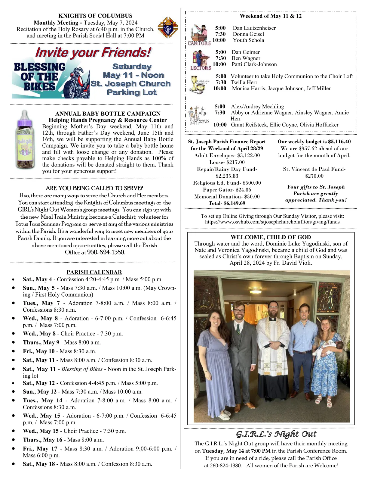 May 05, 2024 - Bulletin - Page 3