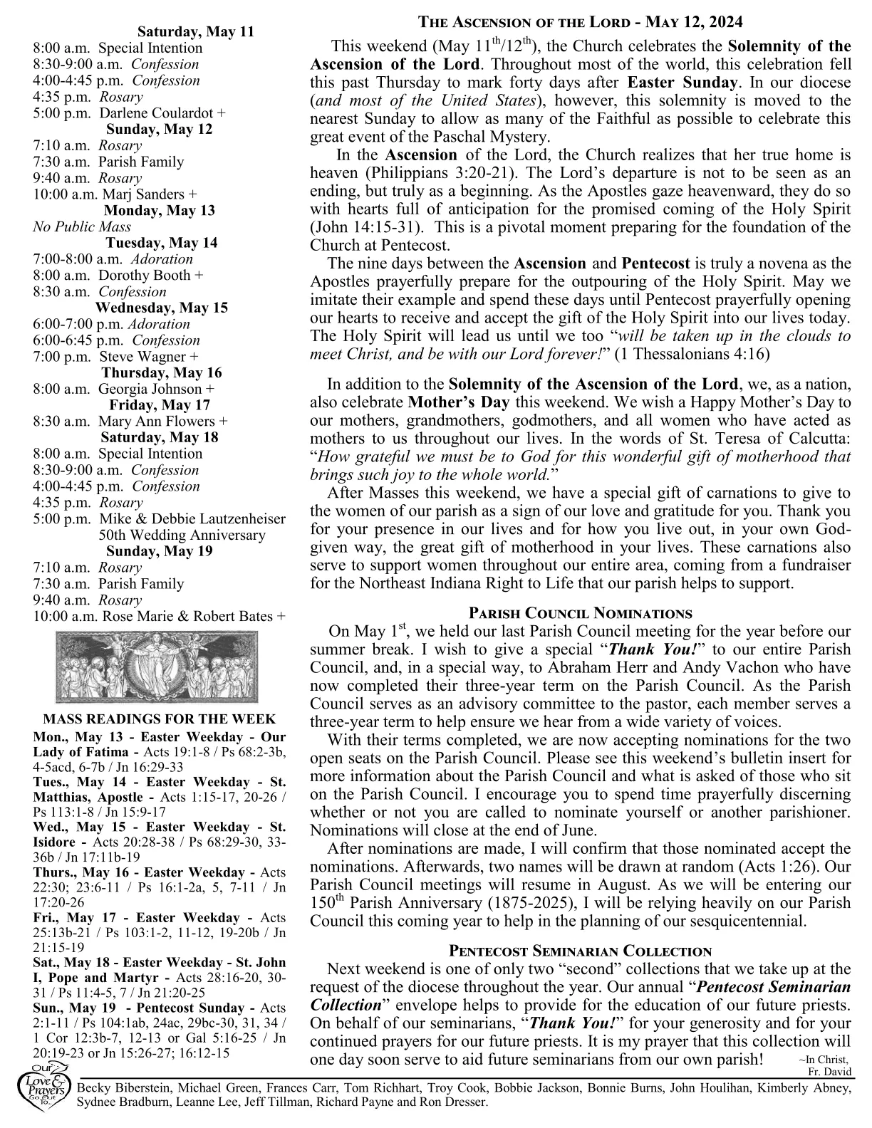 May 12, 2024 - Bulletin - Page 2