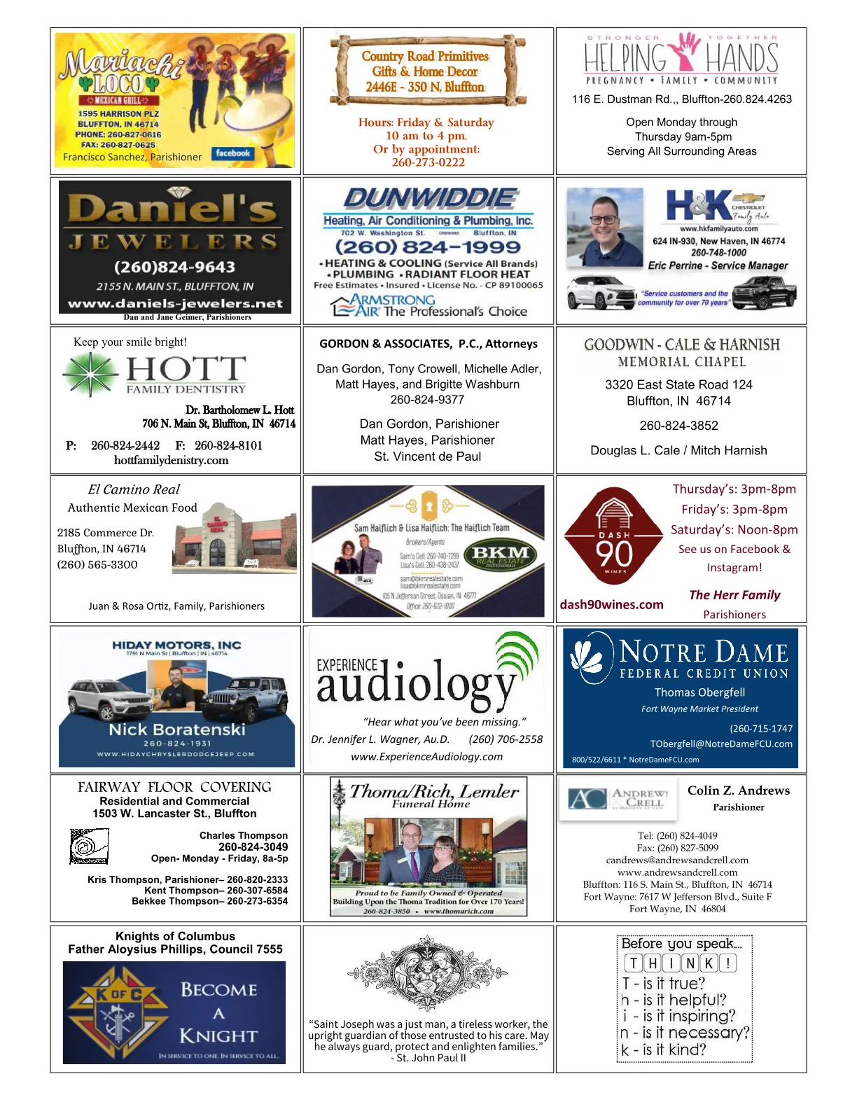 May 12, 2024 - Bulletin - Page 4