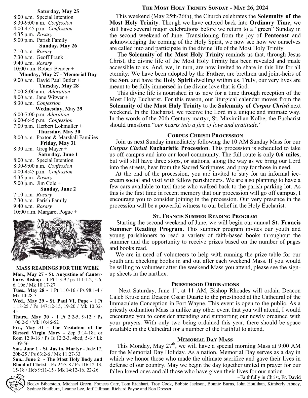 May 26, 2024 - Bulletin - Page 2