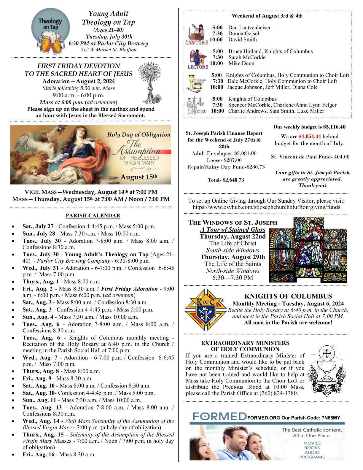 Jul 28, 2024 - Bulletin - Page 3