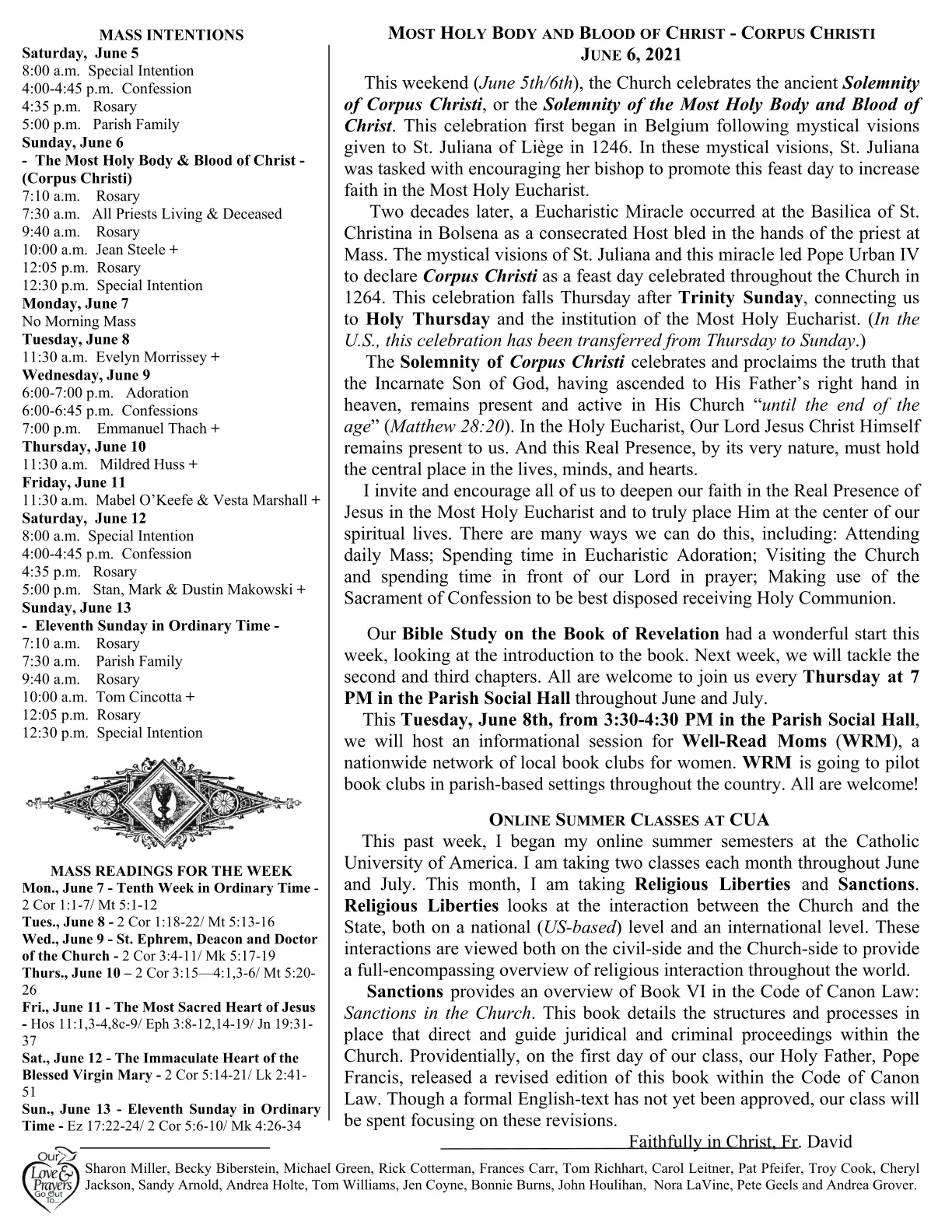 Jun 06, 2021 - Bulletin - Page 2