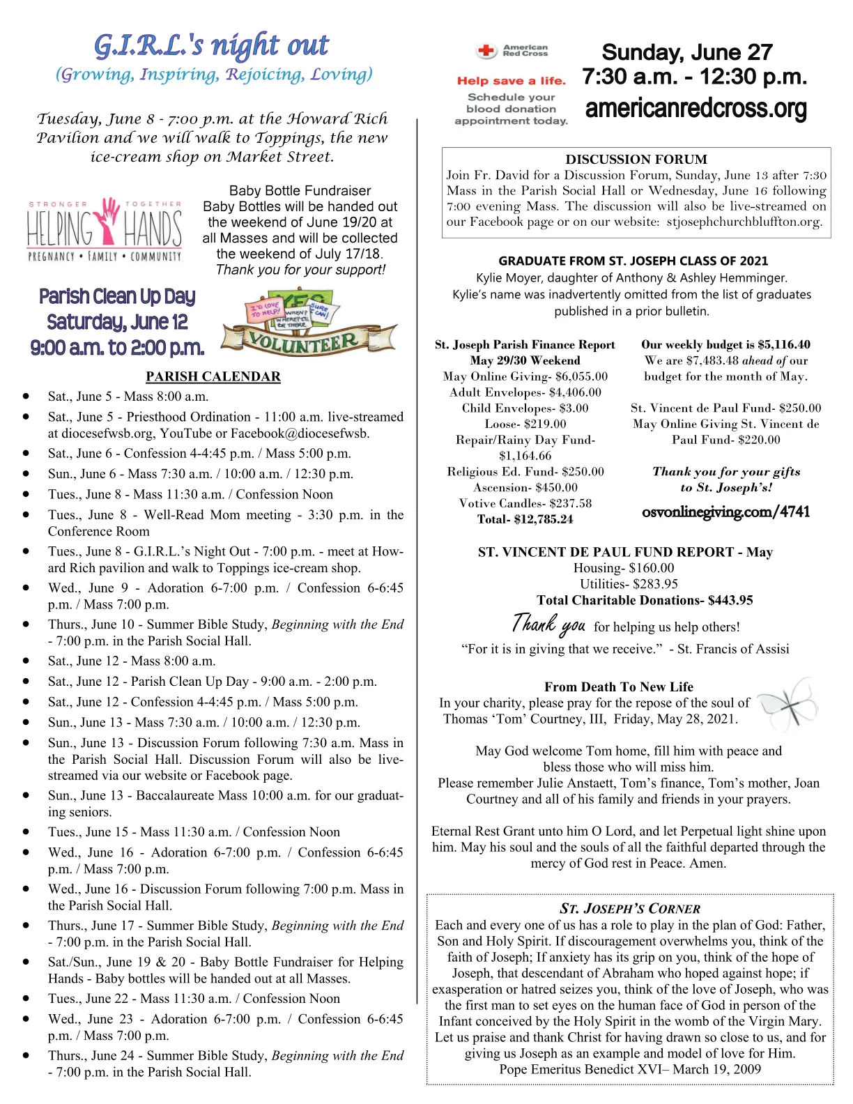 Jun 06, 2021 - Bulletin - Page 3