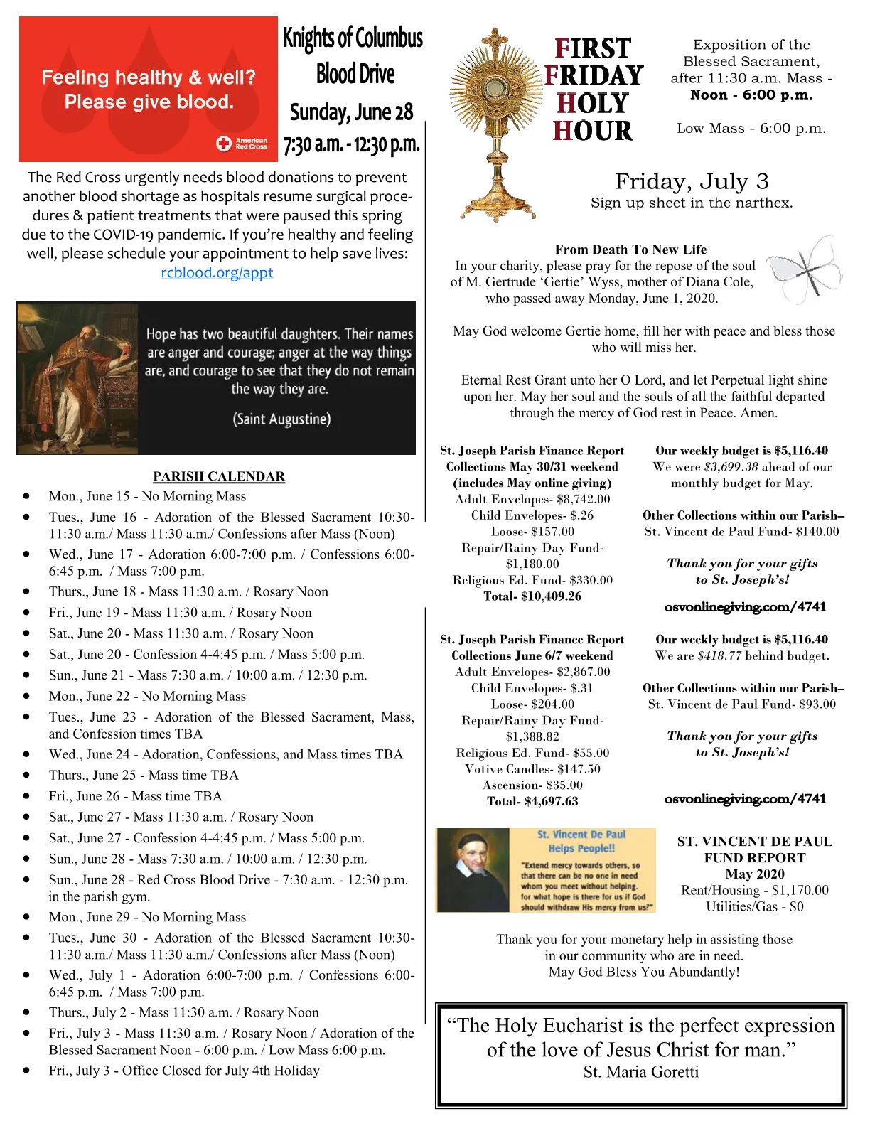Jun 14, 2020 - Bulletin - Page 3