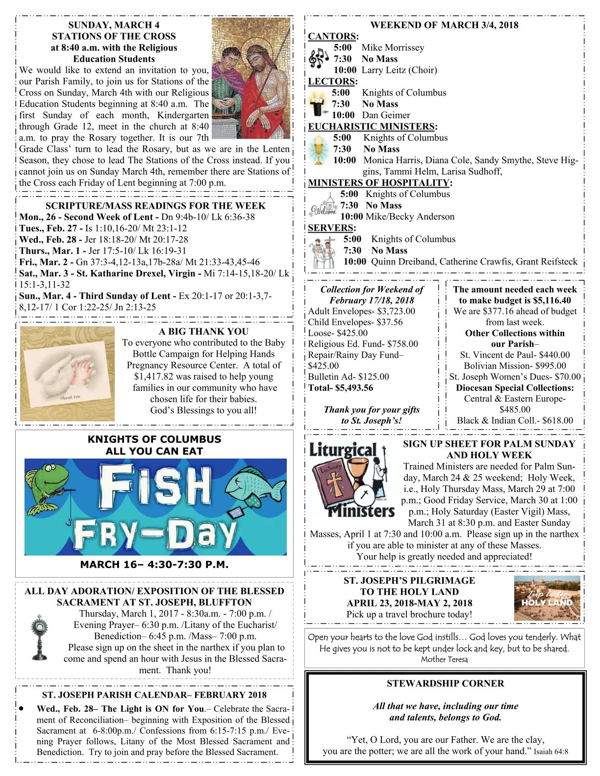 Feb 25, 2018 - Bulletin - Page 3